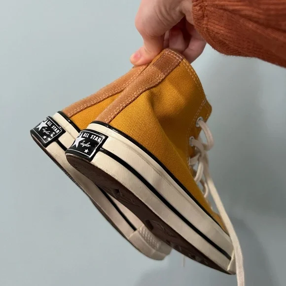 Converse Chuck 70 High Tops in Sunflower size 5 - Picture 5 of 5